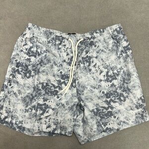 Patterned PacSun Swim Trunks
